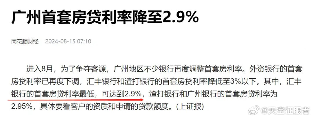 广州商贷利率逼近公积金利率，楼市机遇与挑战并存的态势分析