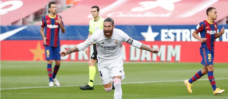 巴萨破皇马不败神话，4-0大胜终结皇马42场不败纪录，足坛震撼较量