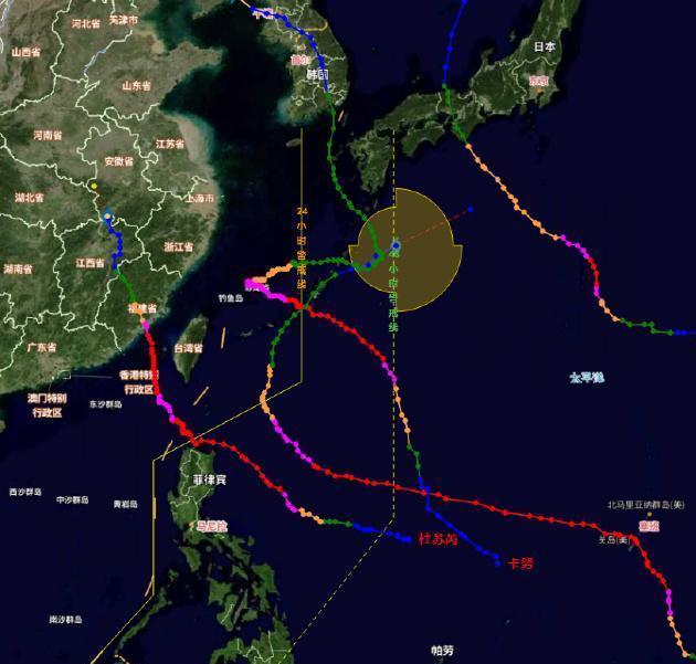 最新台风路线图解析及动态预测报告