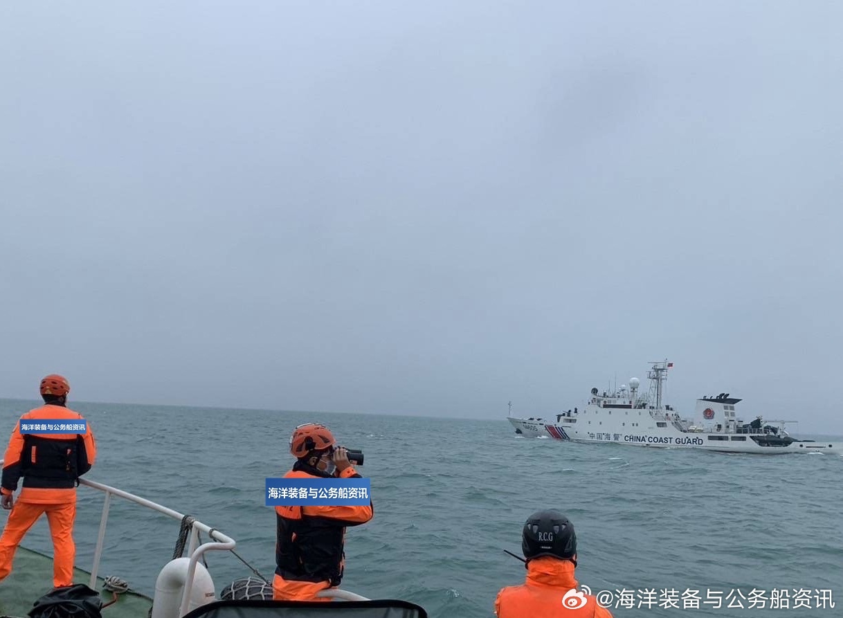 海警马祖附近海域执法巡查实录