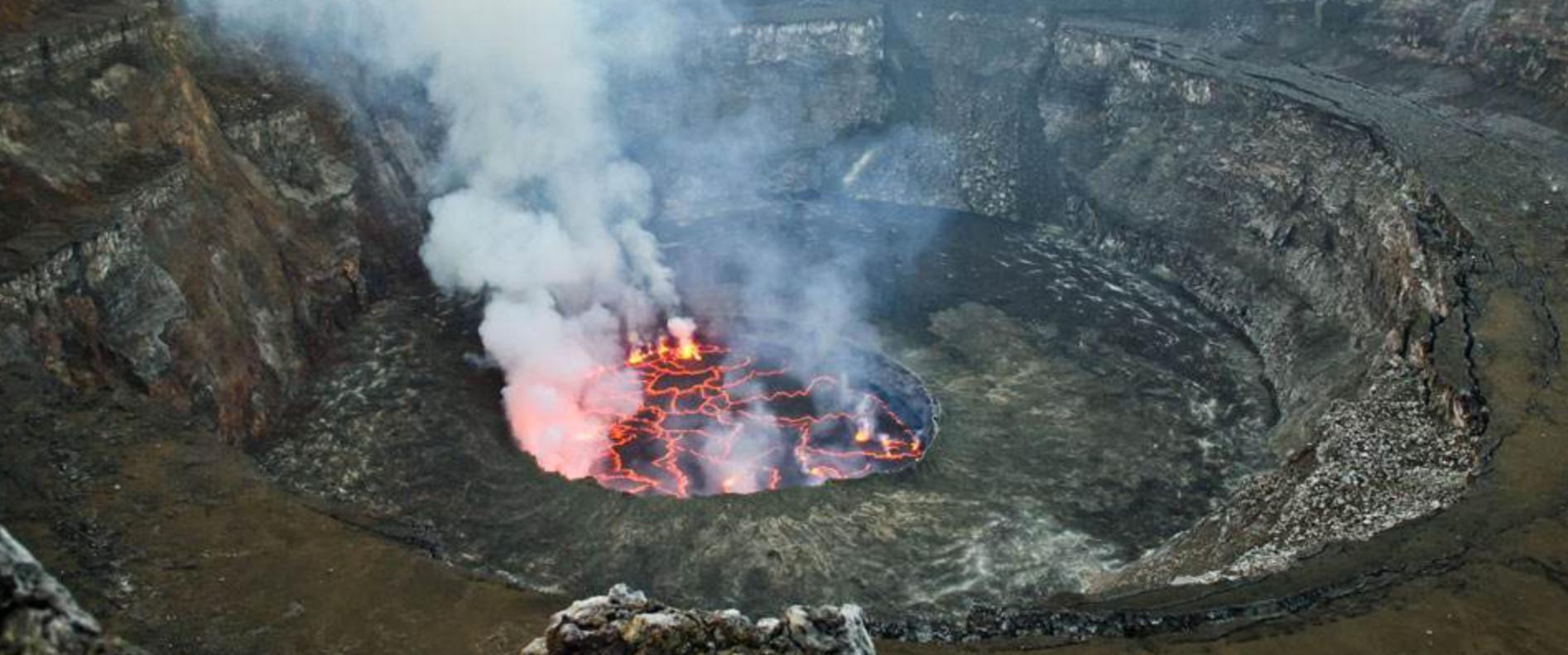刚果（金）东部火山喷发，喷涌的火山之语