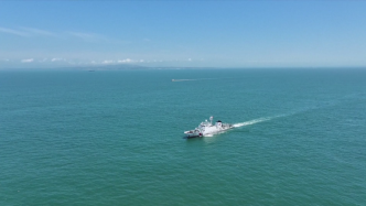 海警在马祖附近海域开展执法巡查行动