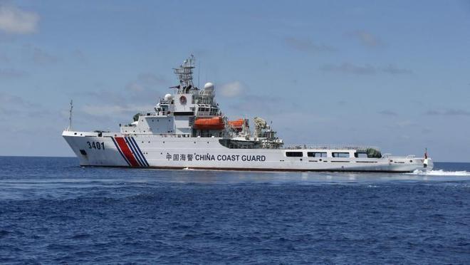 中国海警首次环台岛巡航管控，捍卫海洋权益，展示坚定决心与力量