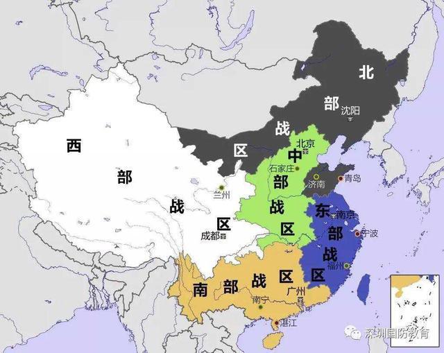 东部战区演习示意图揭示战略意图与国防力量展示